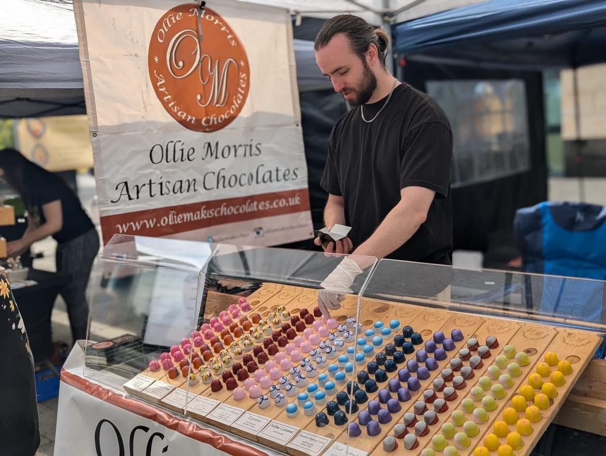 Artisan market in Leeds