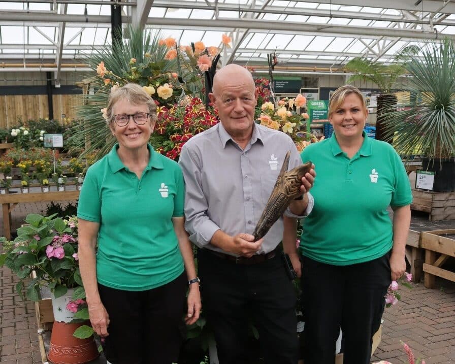 What Is the Bradford City of Culture Baton and Why Did It Visit Tong Garden Centre?