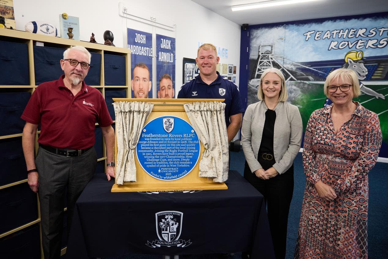 What Is The Connection Between Featherstone Rovers And Mining Heritage In Wakefield?