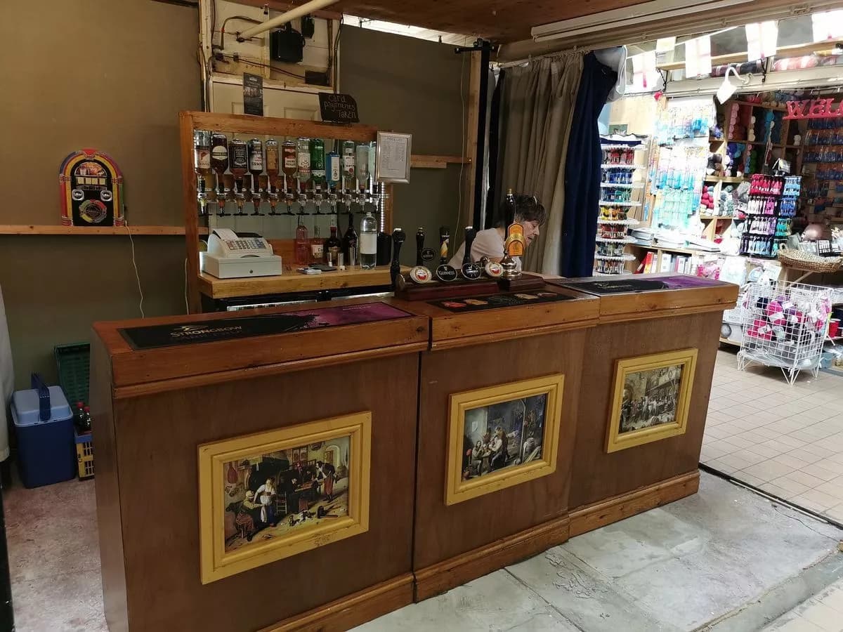 Where To Find A Hidden Bar Serving Lancashire Ales In Todmorden's Victorian Market?