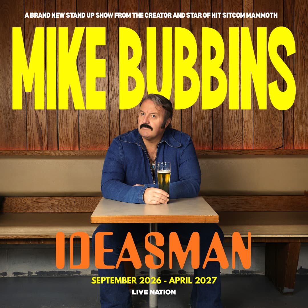 Mike Bubbins Brings His Ideasman Tour to Yorkshire in 2026 and 2027