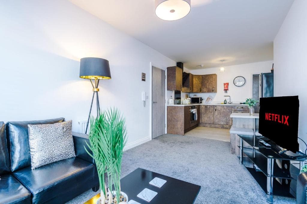 Accommodation at Fantastic 2 bedroom duplex apartment in the centre of Huddersfield in huddersfield