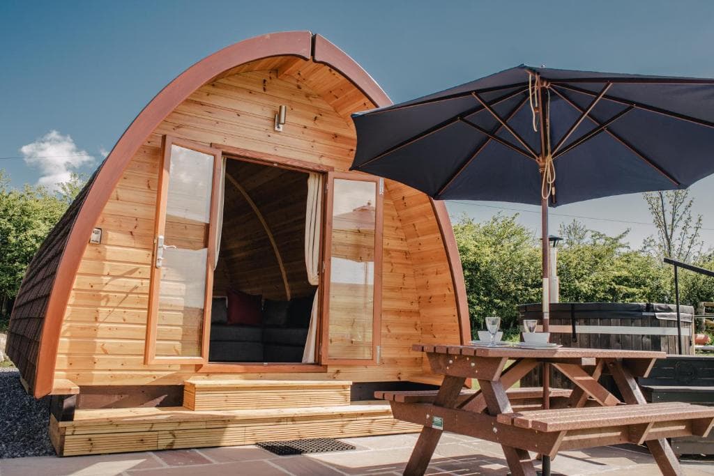 Accommodation at Wensleydale Glamping Pods in wensley north yorkshire