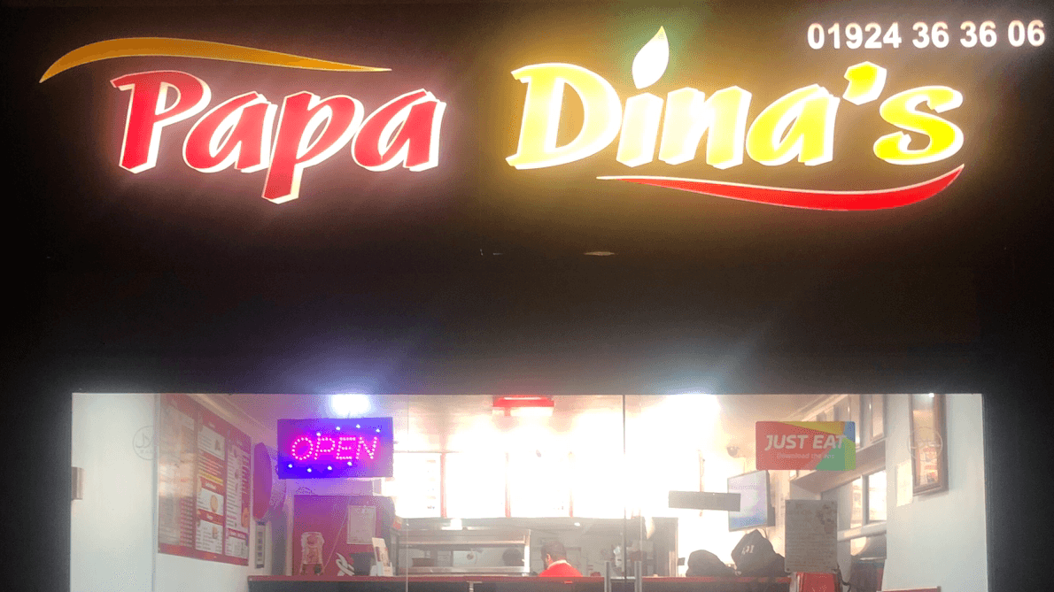 Papa Dina's - Takeaway in alverthorpe