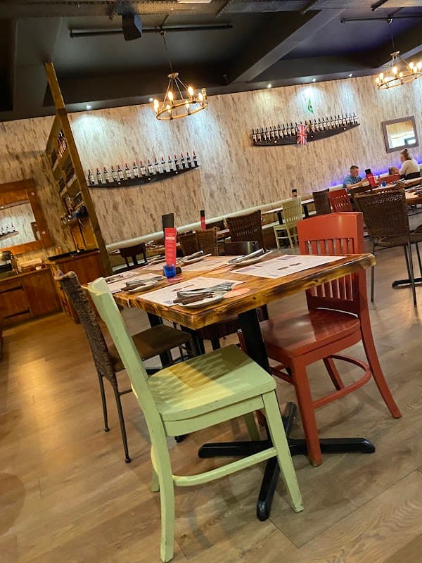 Dining at Favela Brazilian Grill in barnsley