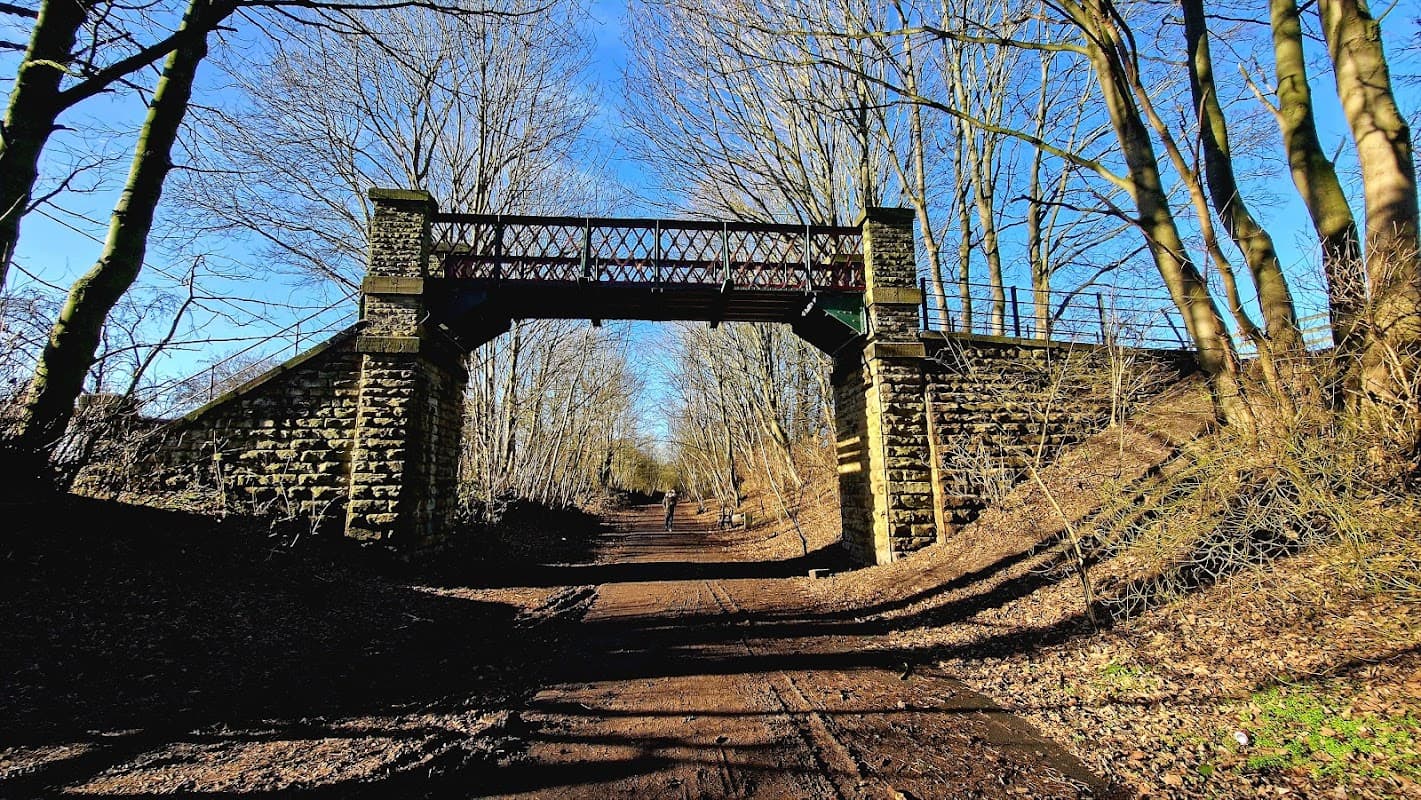 Railway Footbridge - Historic Site in barnsley