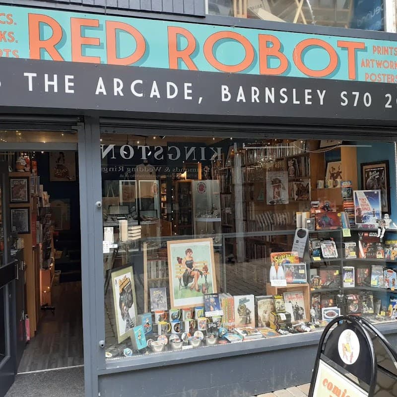 Red Robot - Bookshops in barnsley