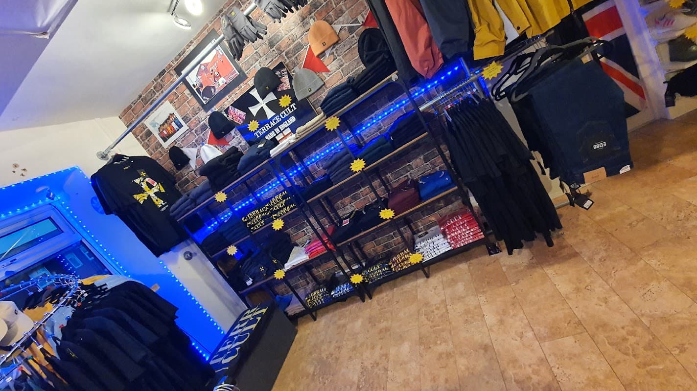 Retro Red Terracewear - Clothes Shops in barnsley