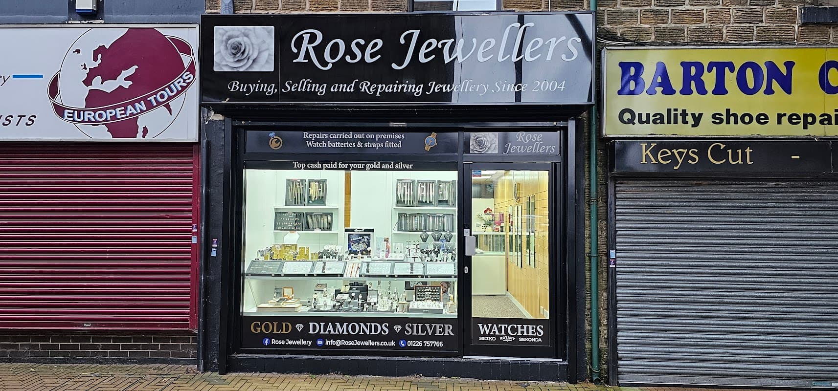 Rose Jewellers - Jewellers in barnsley