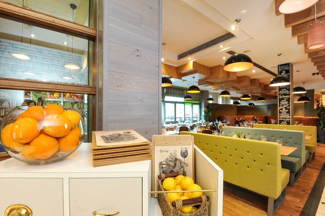 Food & drink at Trio Bar & Grill in leeds