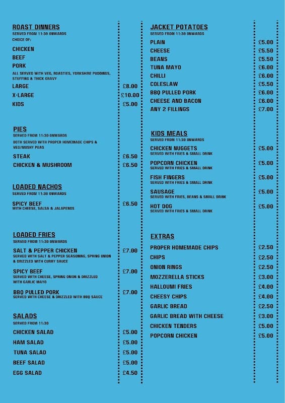 Bumbles takeaway - Takeaway in batley