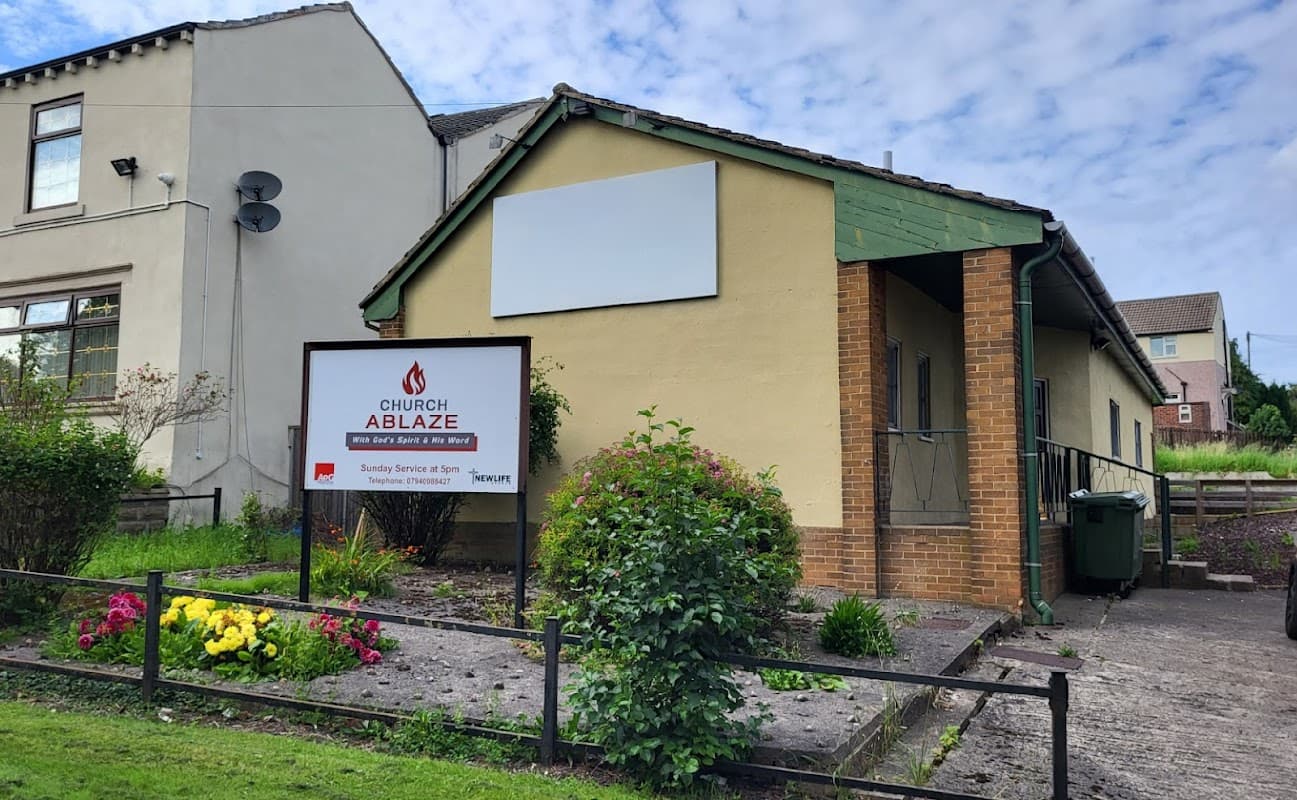 Church Ablaze Batley - Churches in batley