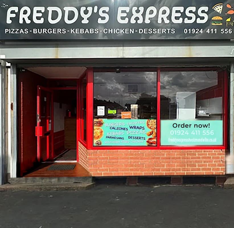 Freddyβs Express (Heckmondwike) - Takeaway in batley