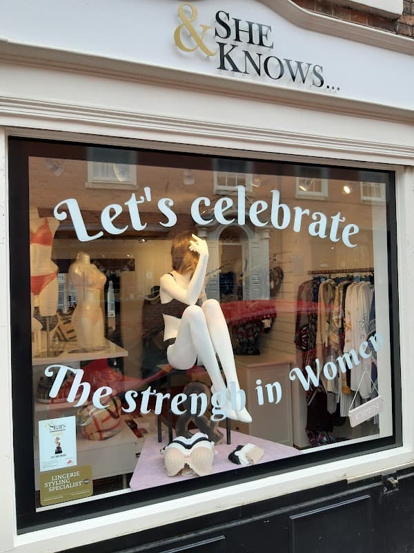 & SHE KNOWS... - Lingerie Shops in bawtry