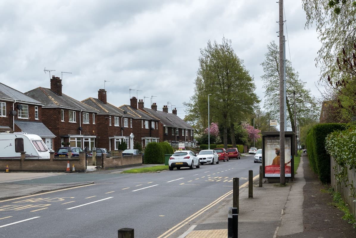 Bus Stop at Beverley Hull Road - Bus Stops in beverley