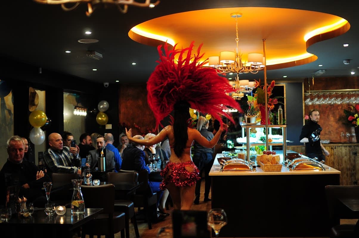 Dining at Chamas Rodizio Bar & Grill in beverley