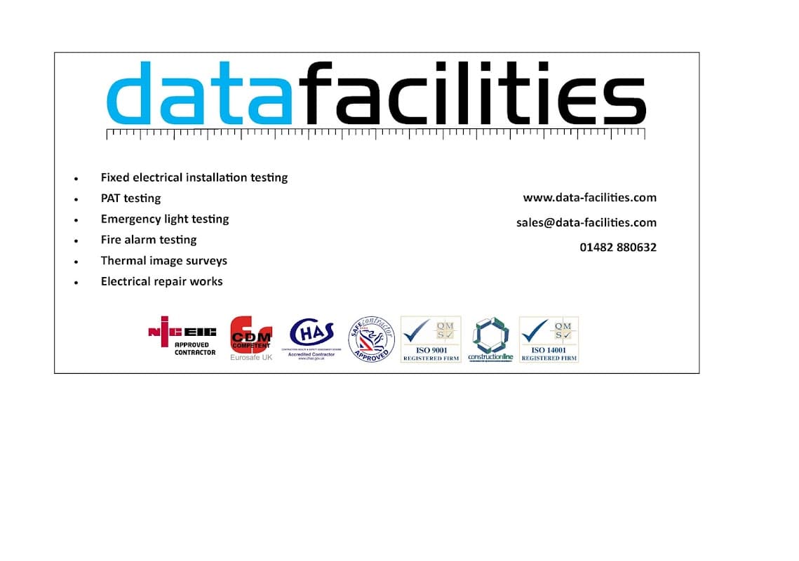 Data Facilities Yorkshire Ltd - Electricians in beverley