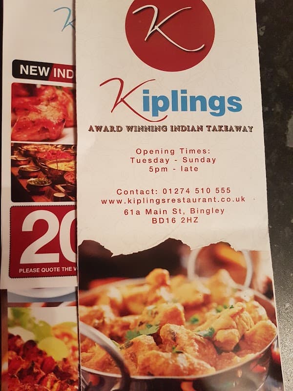 Kiplings Bingley - Takeaway in bingley