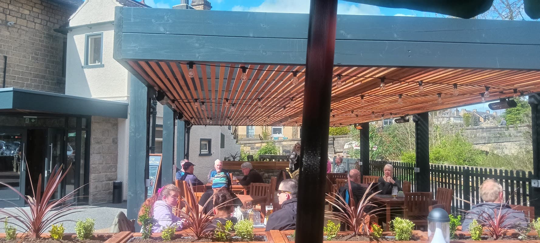 Dining at The Brown Cow in bingley