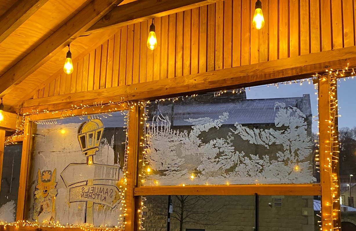 Dining at Samuel's Kitchen in bolsterstone ewden village