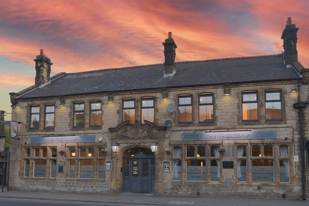 Accommodation at The Friendship Hotel in bolsterstone ewden village