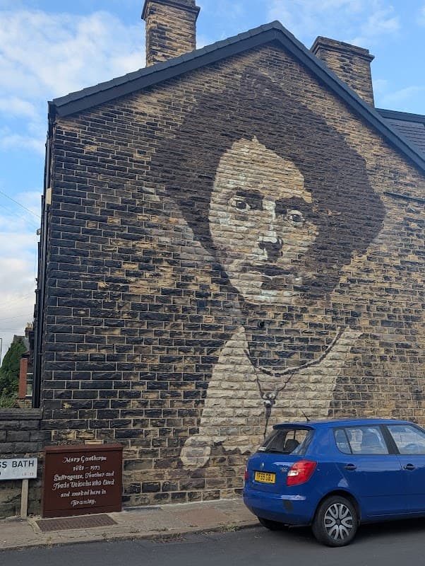 Mary Gawthrope Mural - Historic Site in bramley