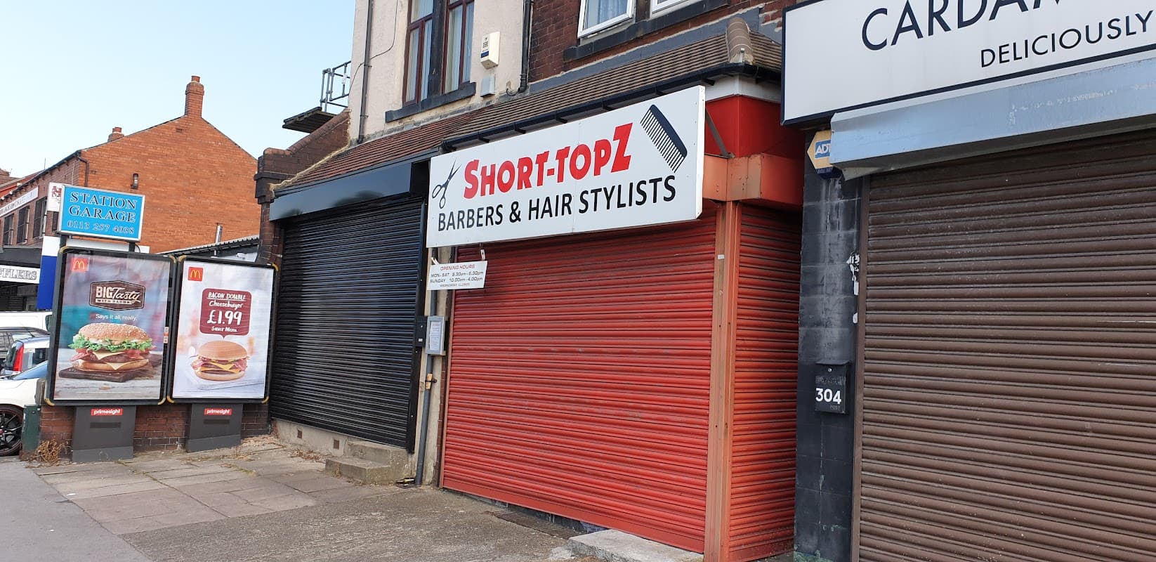 Short Topz - Barbers in bramley