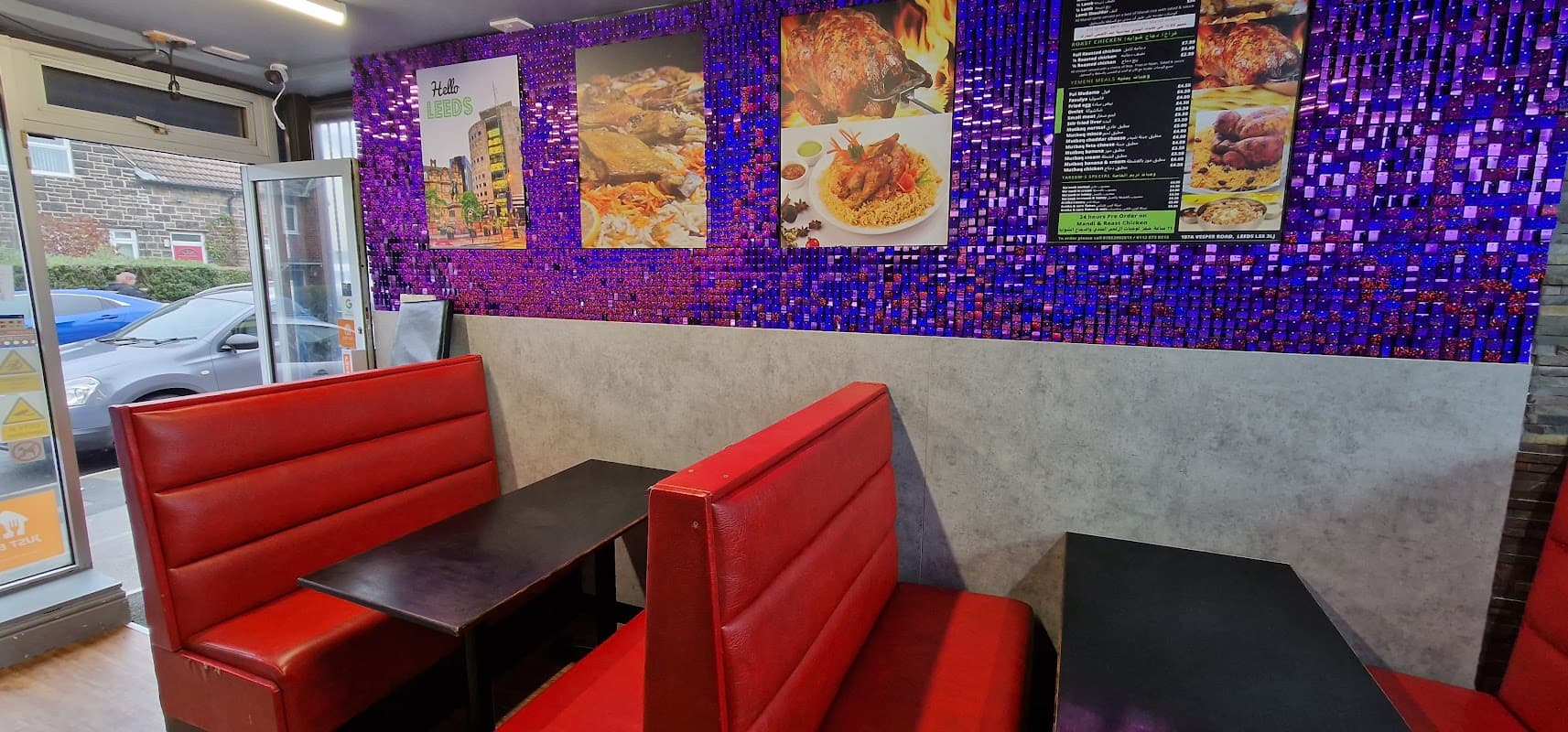 Dining at Tareemβs Kitchen in bramley