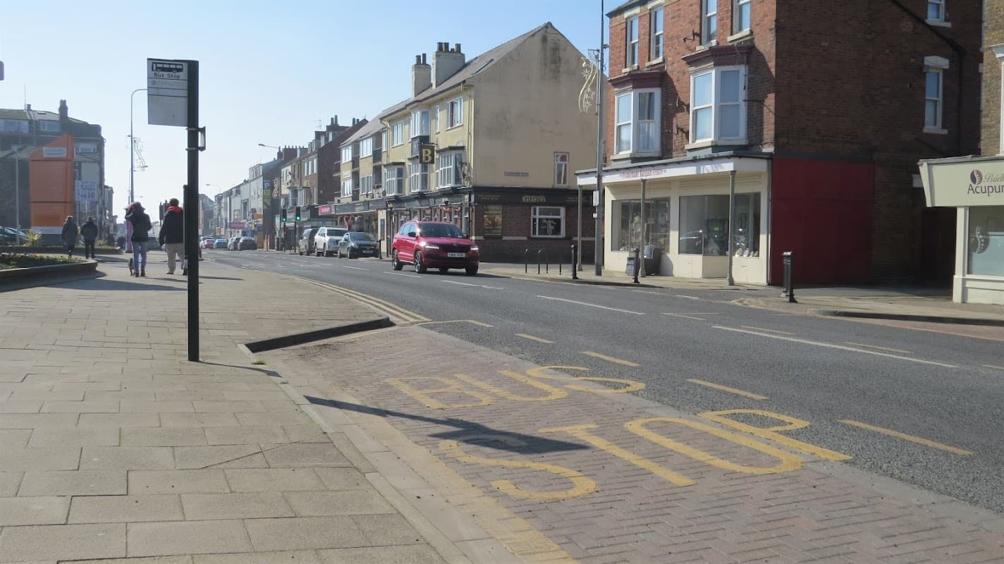 Bus Stop at Bridlington Promenade - Bus Stops in bridlington
