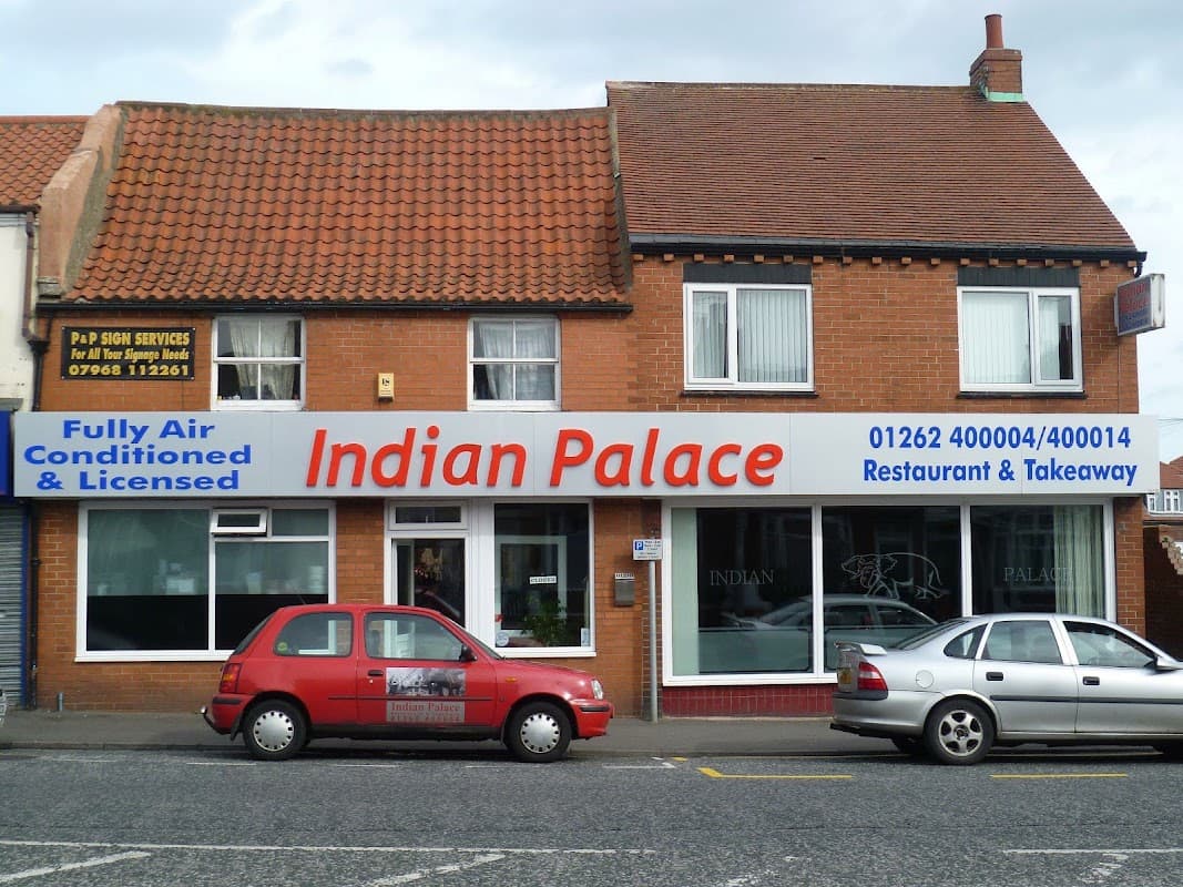 Dining at Indian Palace Bridlington in bridlington