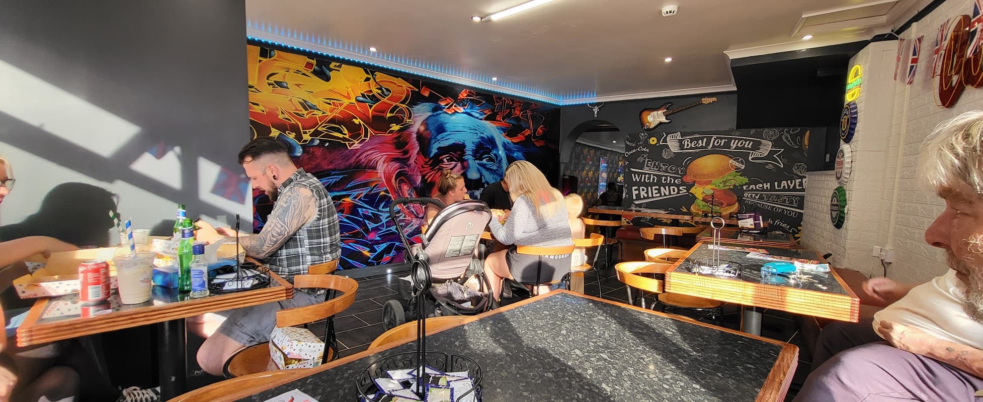 Dining at Texas Burger Bridlington in bridlington