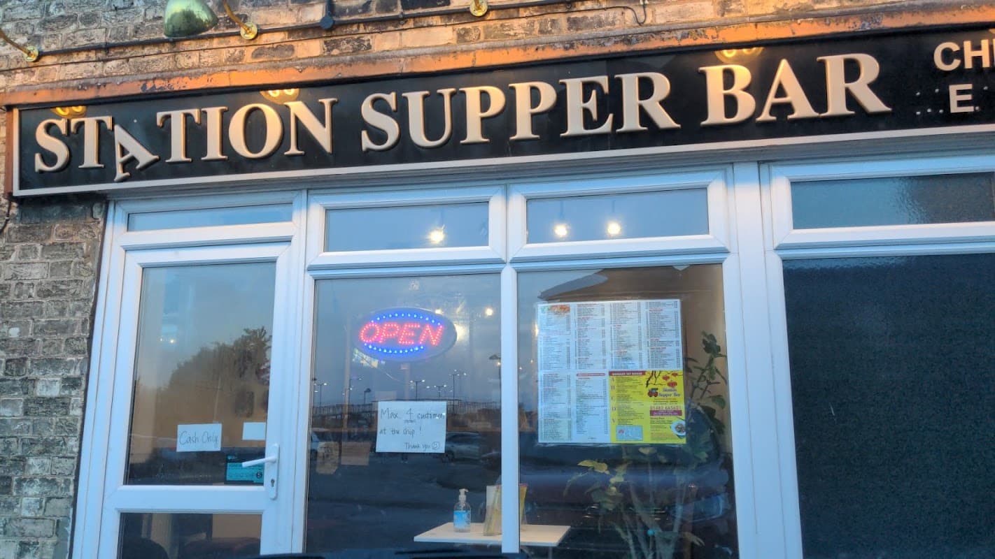 Dining at Station Supper in brough