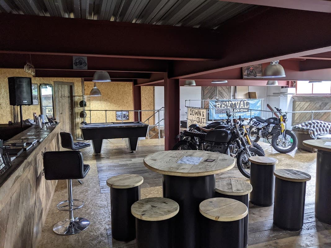 Dining at Big Red's Diner in canklow