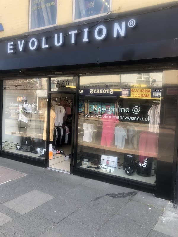 Evolution menswear - Clothes Shops in carbrook