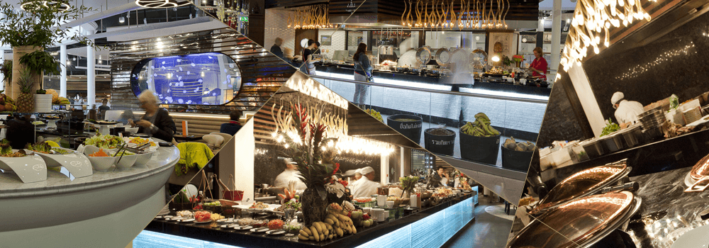 Dining at Thaikhun Street Buffet in carbrook