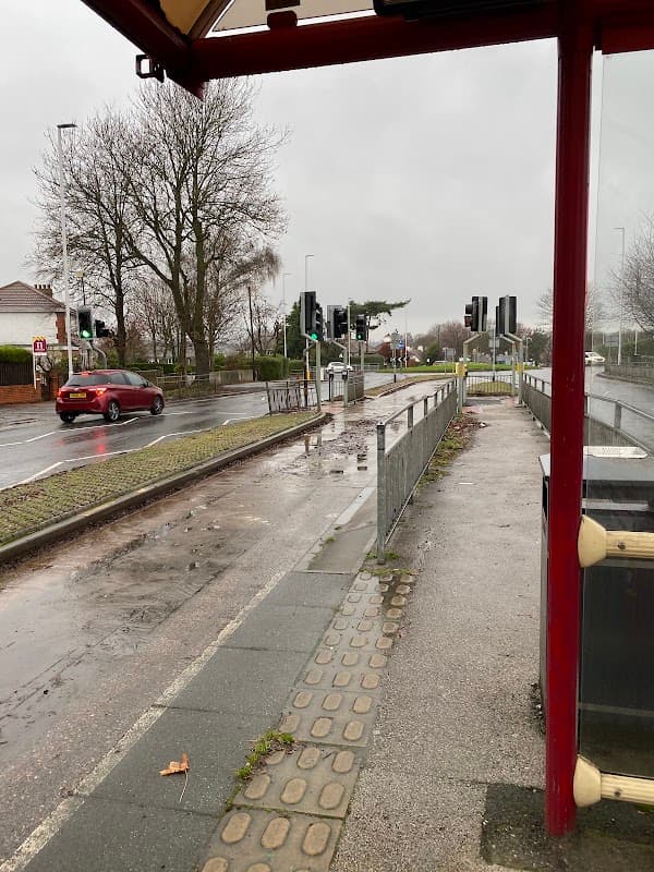 Bus Stop at Scott Hall Stainbeck Lane - Bus Stops in chapel allerton