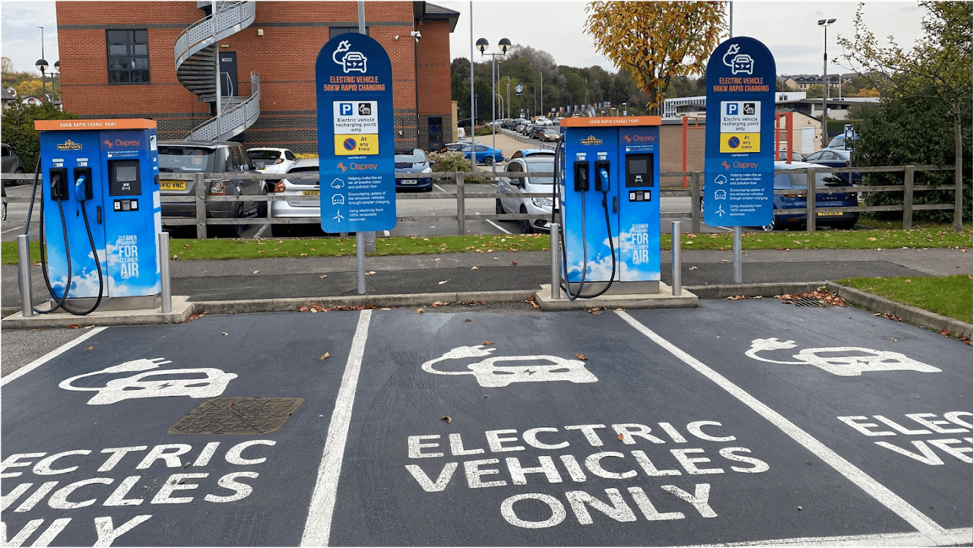 Osprey Charging Station - EV Charging in cleckheaton