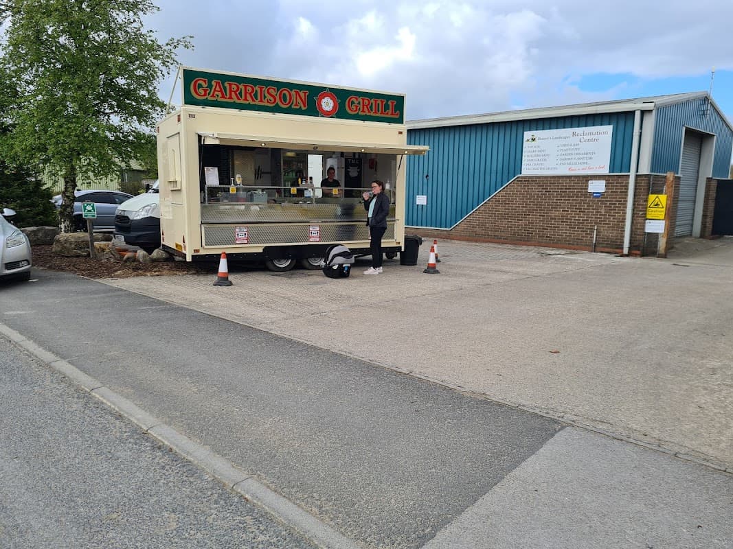 Dining at Garrison Grill in colburn north yorkshire