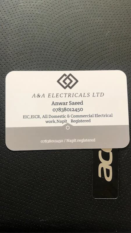 A&A Electricals Ltd - Electricians in colton