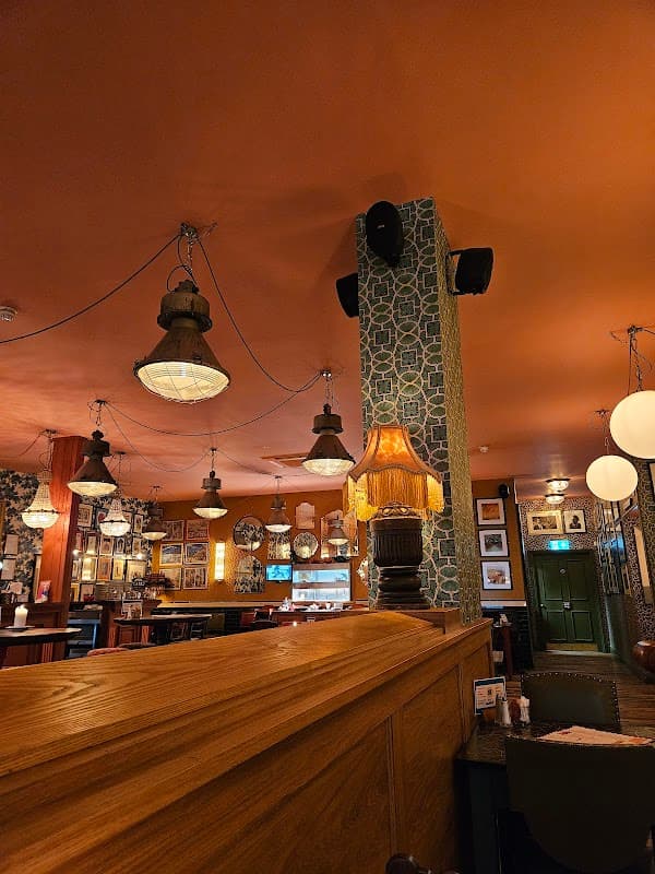 Dining at Caballero Lounge in colton