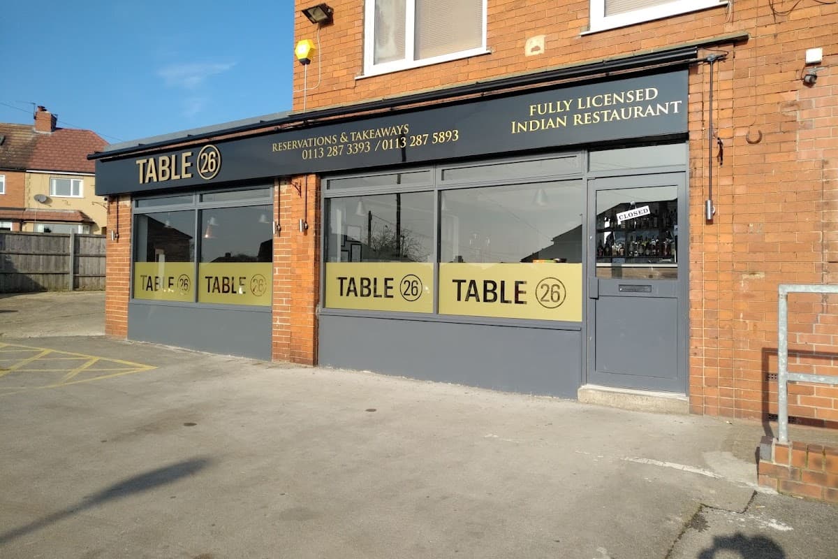 Dining at Table 26 in colton