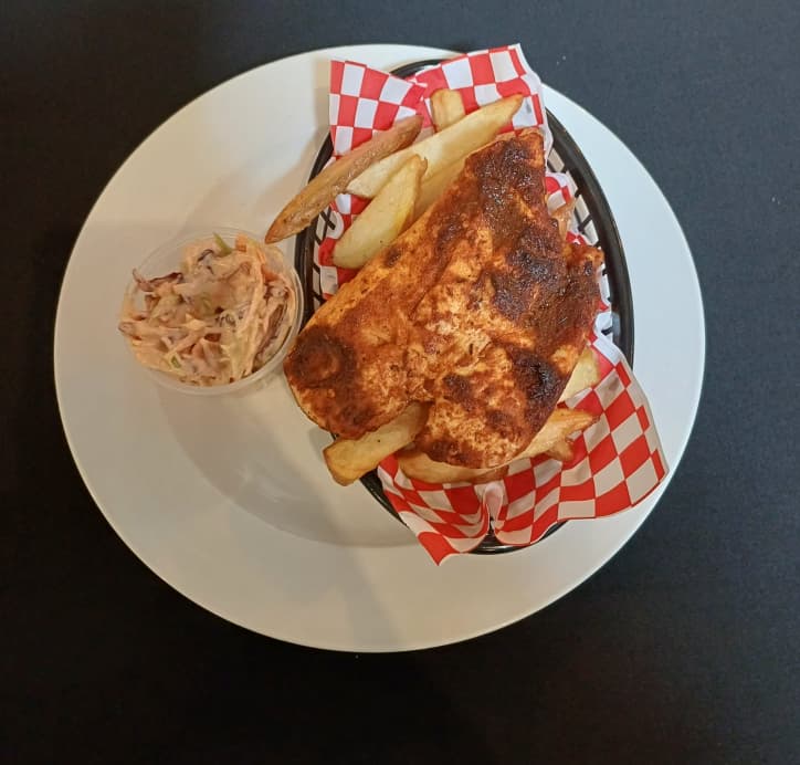 Dining at Food Shack in conisbrough