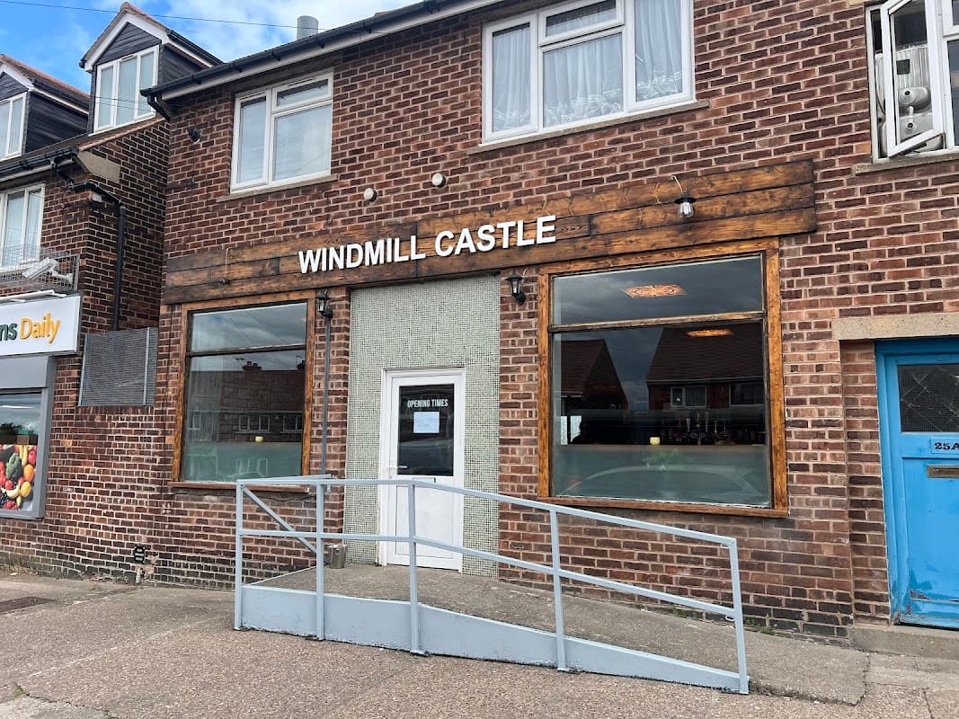 Food & drink at Windmill castle in conisbrough