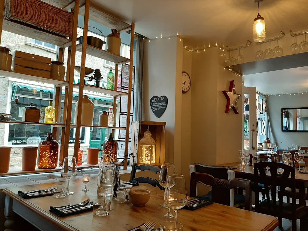 Dining at Slow Food Kitchen in cross roads