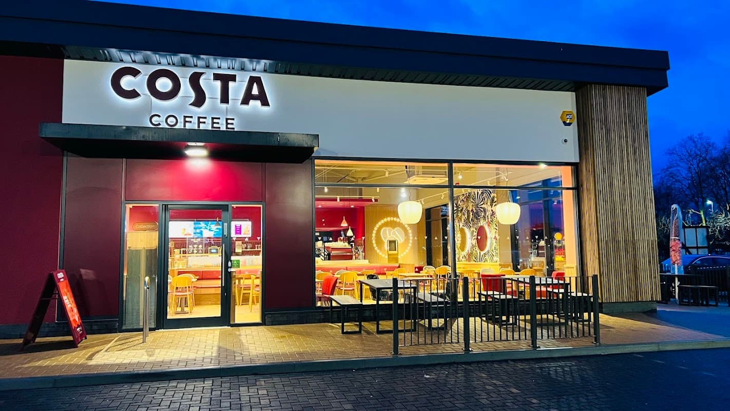 Cafe Costa Coffee Sheffield Greenland Road Drive Thru in darnall