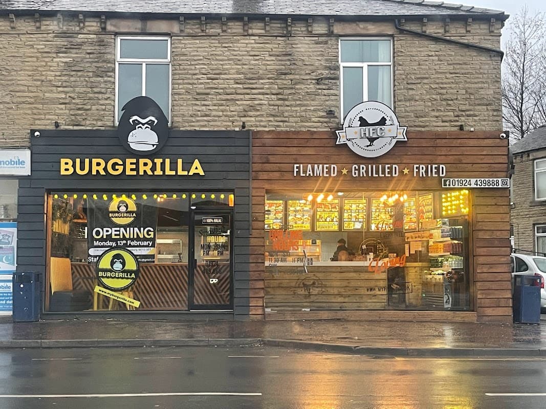 Dining at BURGERILLA Dewsbury in dewsbury