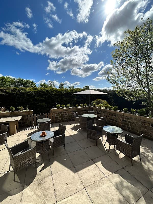 Dining at Cottage Garden Bar and Restaurant in dewsbury