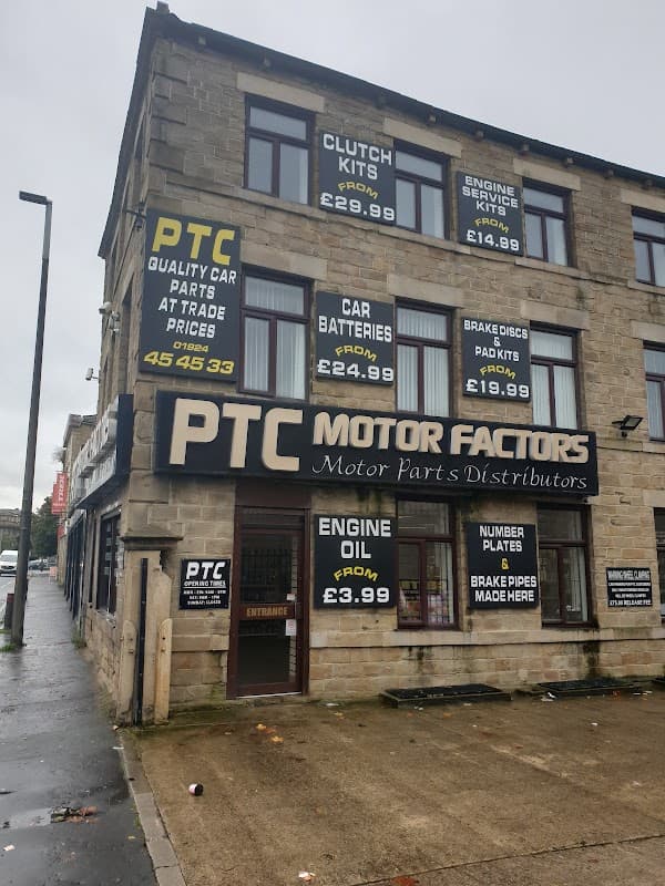 PTC Motor Factors - Car Parts in dewsbury