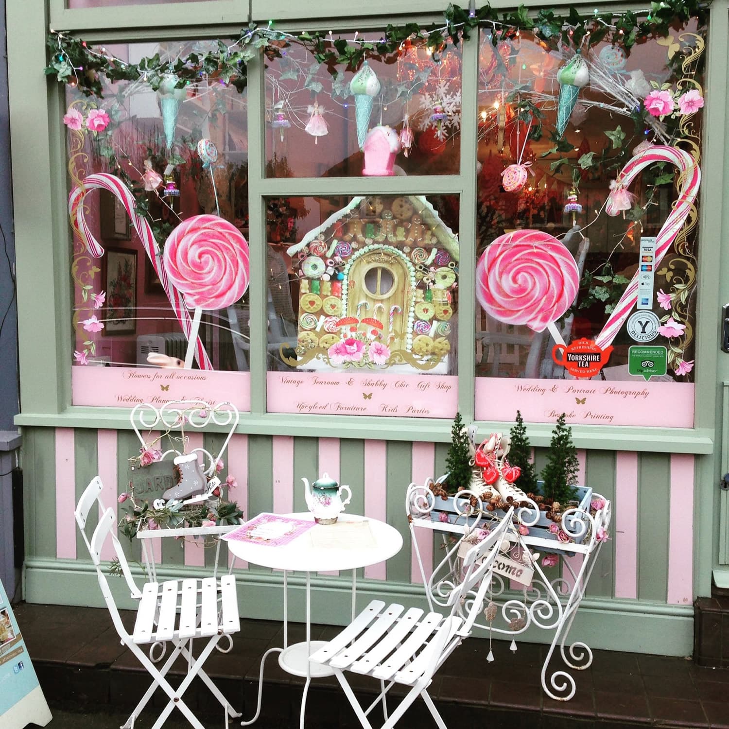Cafe Dulcie Butterfly Vintage Tearooms & Gift Shop in boston spa