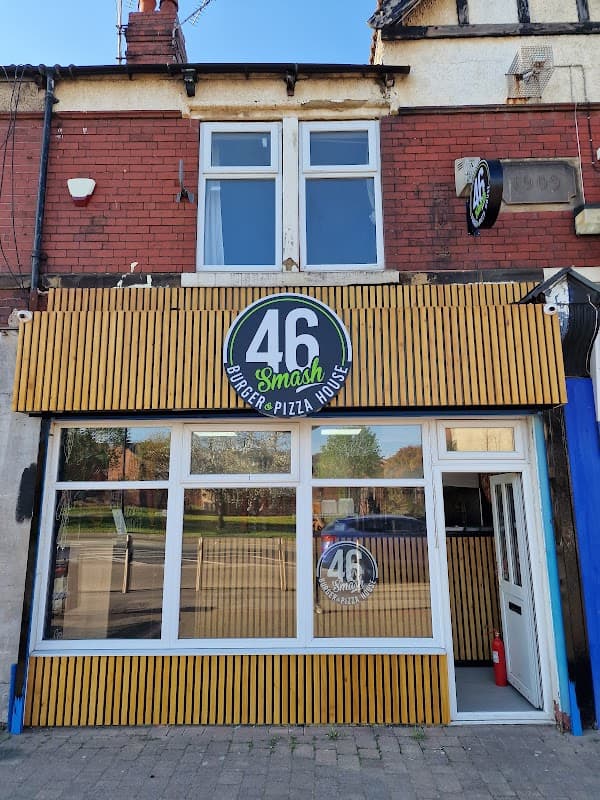 Dining at 46 Smash Burger & Pizza House in eastwood